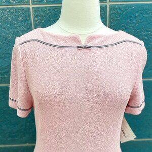 NWT St. John Fitted knit dress, size 14